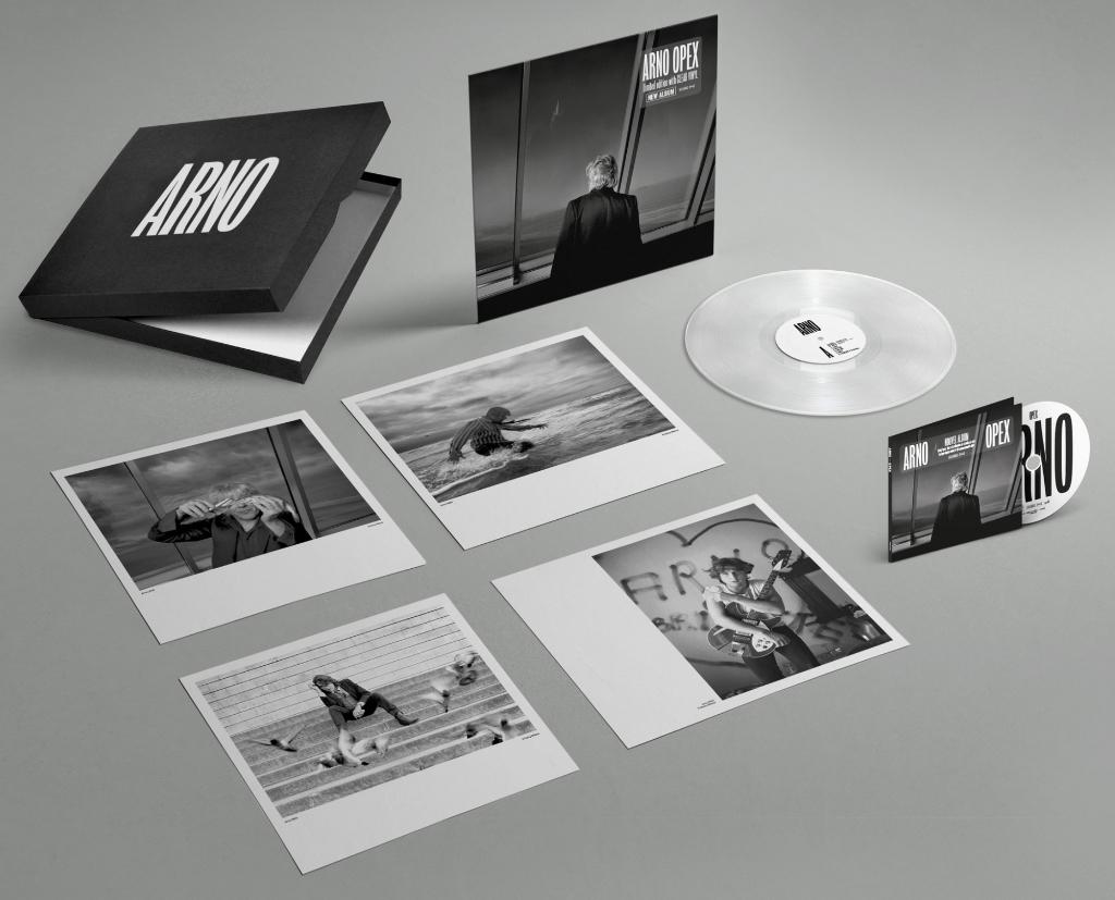 BoxSet Arno Hintjens Opex CLEAR Vinyl LP + CD + 4 Photos NEW, Boxset, 2020 tot heden, Ophalen of Verzenden, 12 inch