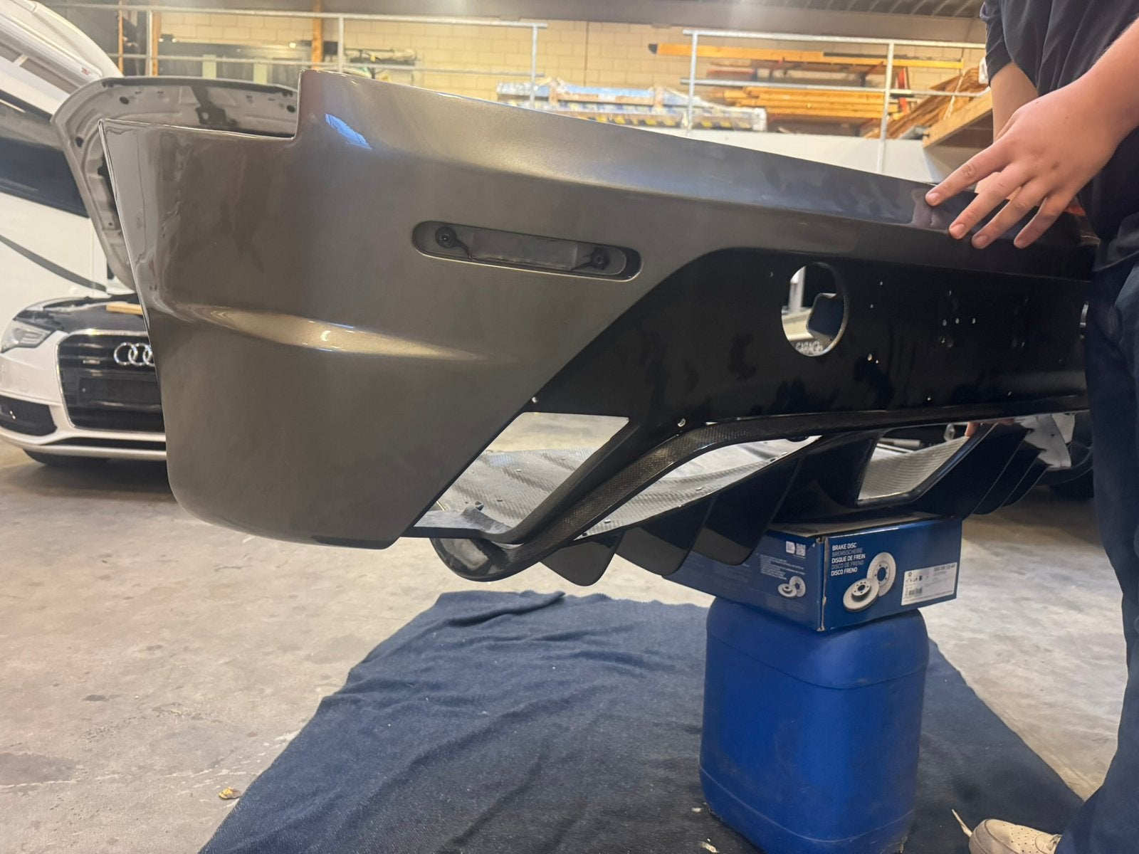 Achter Bumper Ferrari 430 scuderia, Auto-onderdelen, Uitlaatsystemen, Ophalen, Ferrari