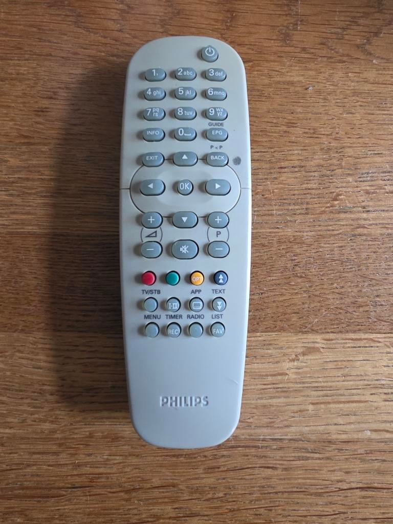 Philips Afstandsbediening RC19137006/01 - TV/STB, Ophalen of Verzenden, Gebruikt, Origineel, Tv