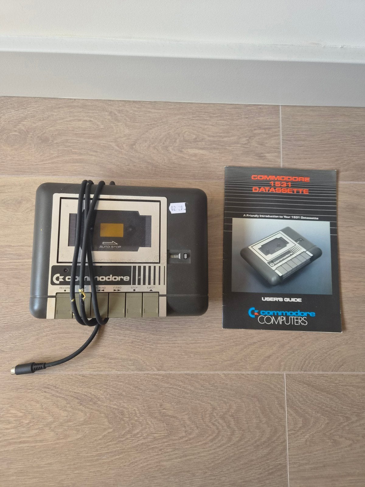 Commodore 1531 Datassette + handleiding, Ophalen of Verzenden, Commodore