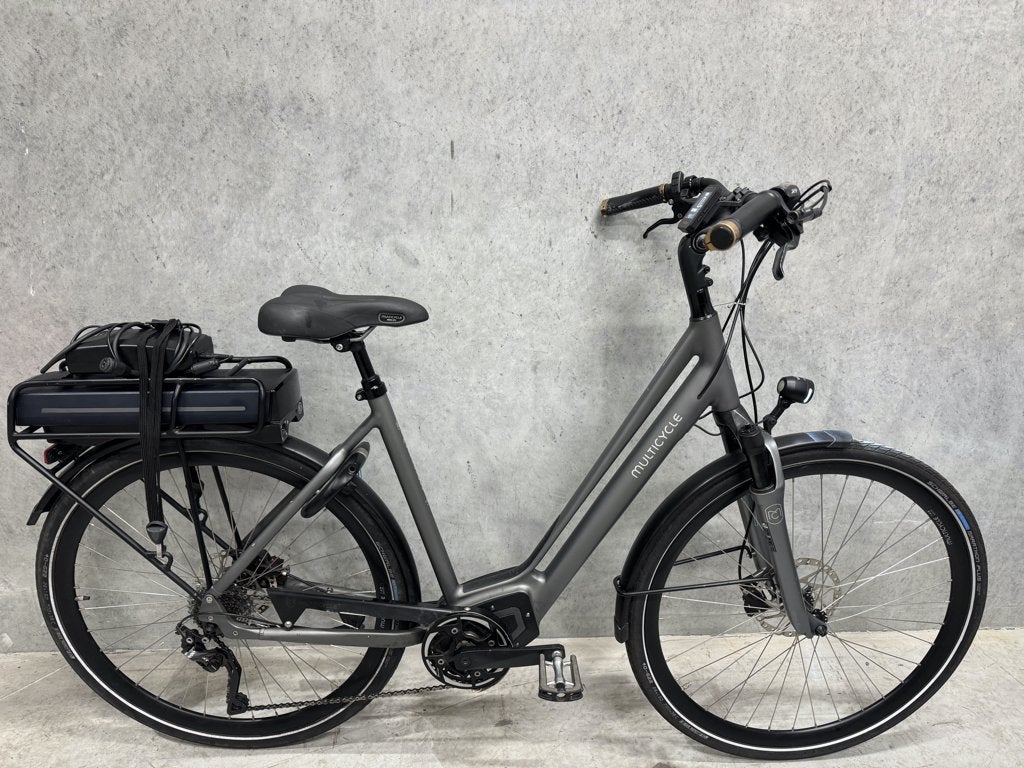 Multicycle elektrische fiets | middenmotor | defecte accu, Gebruikt, Versnellingen, 50 tot 53 cm, Schijfrem