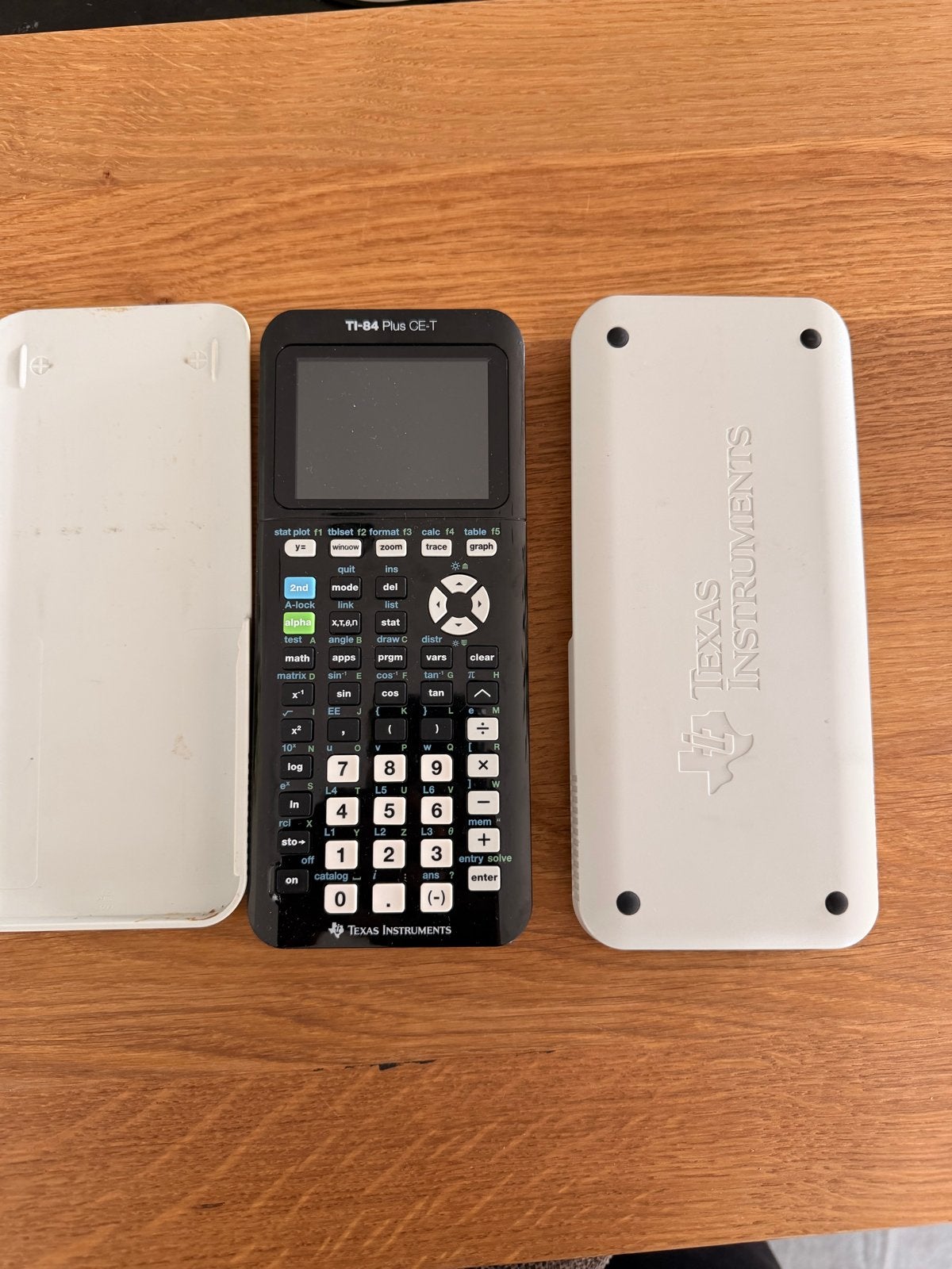 Texas TI-84 plus CE-T rekenmachine, Diversen, Rekenmachines, Ophalen of Verzenden, Grafische rekenmachine, Zo goed als nieuw