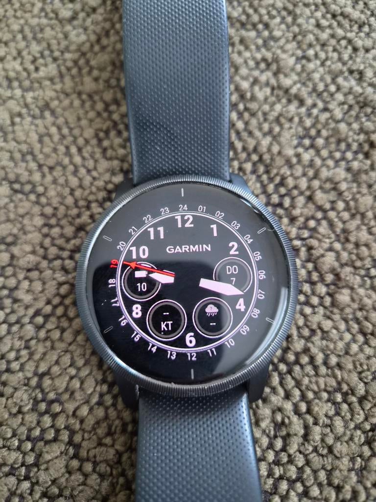 Garmin Venu 2 Smartwatch -Zwart, Gebruikt, Zwart, Garmin, Ophalen of Verzenden