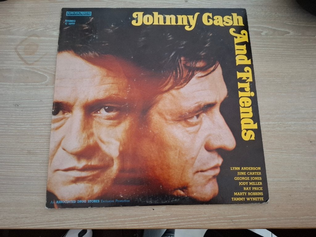 LP Johnny Cash – Johnny Cash And Friends. (1972), LP, Gebruikt, Ophalen of Verzenden, 12 inch