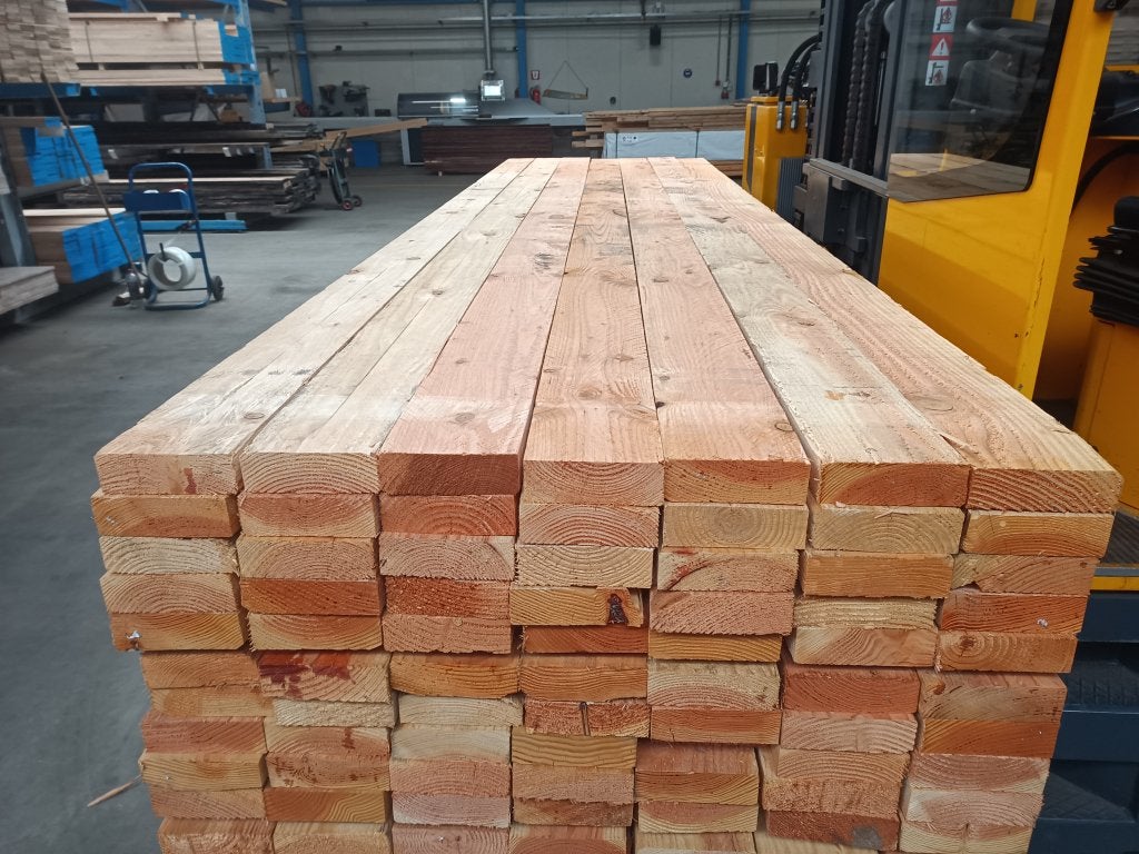 50x150mm Douglas fijnbezaagd 300 en 400 cm, Nieuw, Ophalen of Verzenden, Balk, Overige houtsoorten
