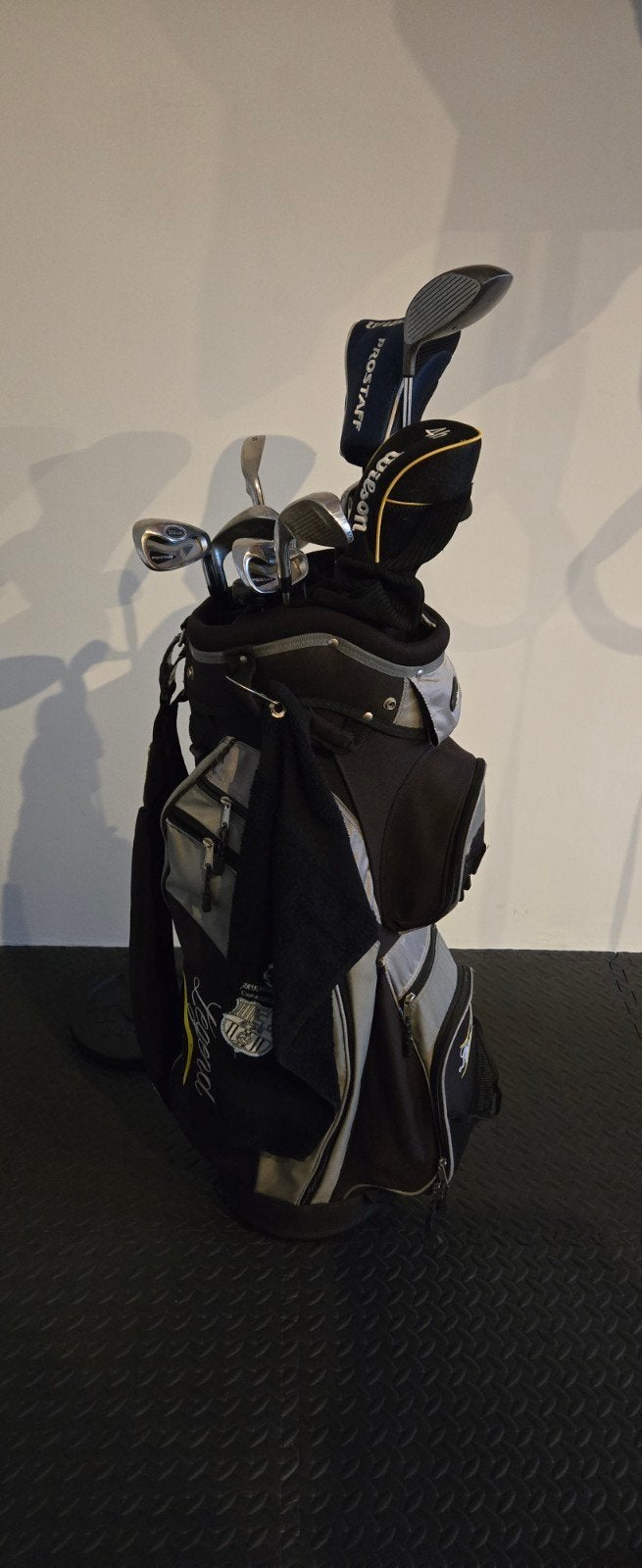 Complete golfset met tas en trolley - Ideaal voor beginners, Ophalen, Gebruikt, Set, Overige merken