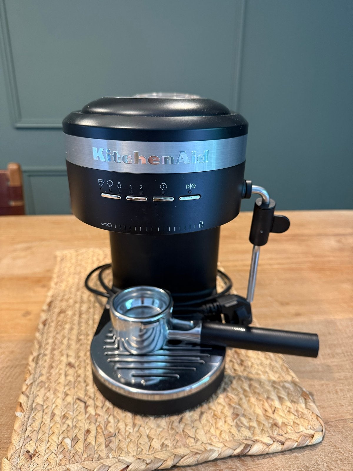 KitchenAid ESPRESSO MACHINE, Ophalen of Verzenden, Zo goed als nieuw, Espresso apparaat