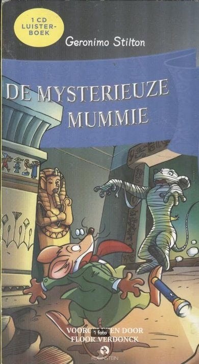 1 CD-Luisterboek. De mysterieuze mummie. Geronimo NR0912, Boeken, Verzenden, Cd, Kind