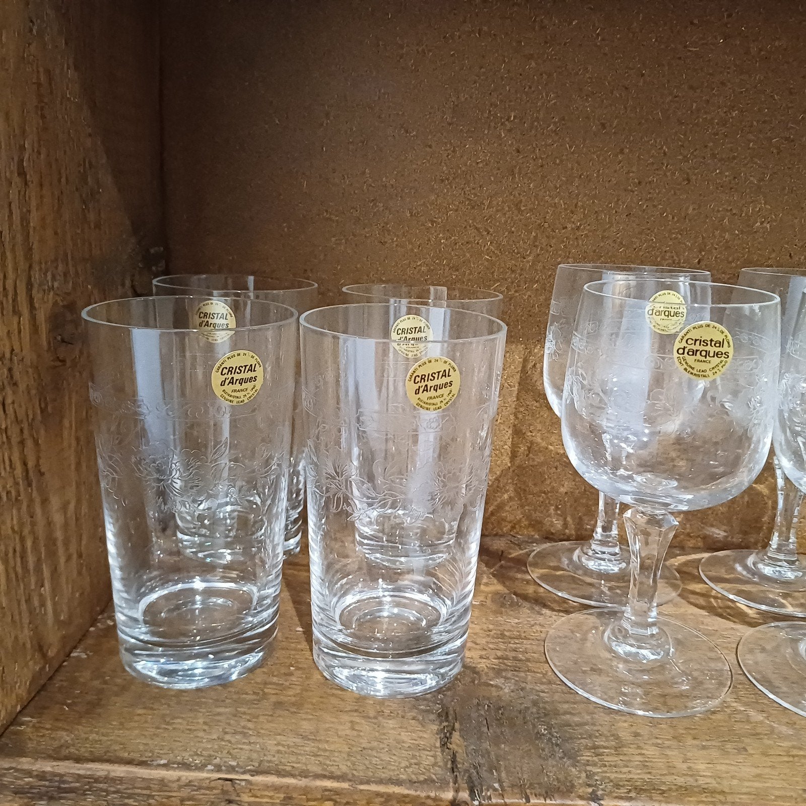 Cristal d Arques glasservies Matignon, Ophalen of Verzenden