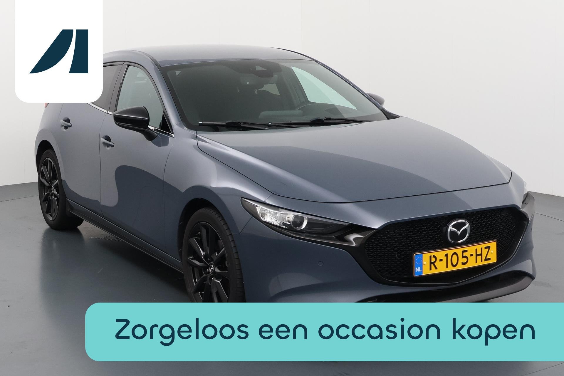 Mazda 3 2.0 e-SkyActiv-G M Hybrid 150 Sportive Verfijnde hyb, Auto's, Voorwielaandrijving, 1998 cc, Stof, Gebruikt
