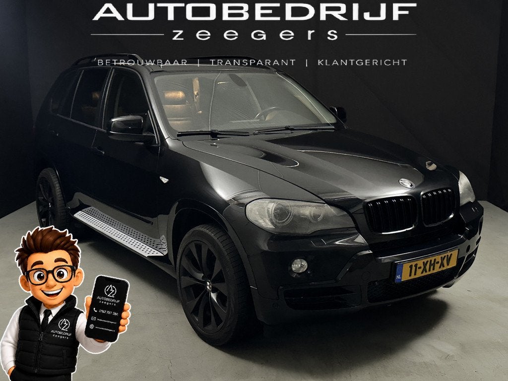 BMW X5 xDrive30i High Executive *Überschwarz*Automaat*, Auto's, BMW, Bedrijf, Te koop, X5, 4x4, ABS, Airbags, Airconditioning