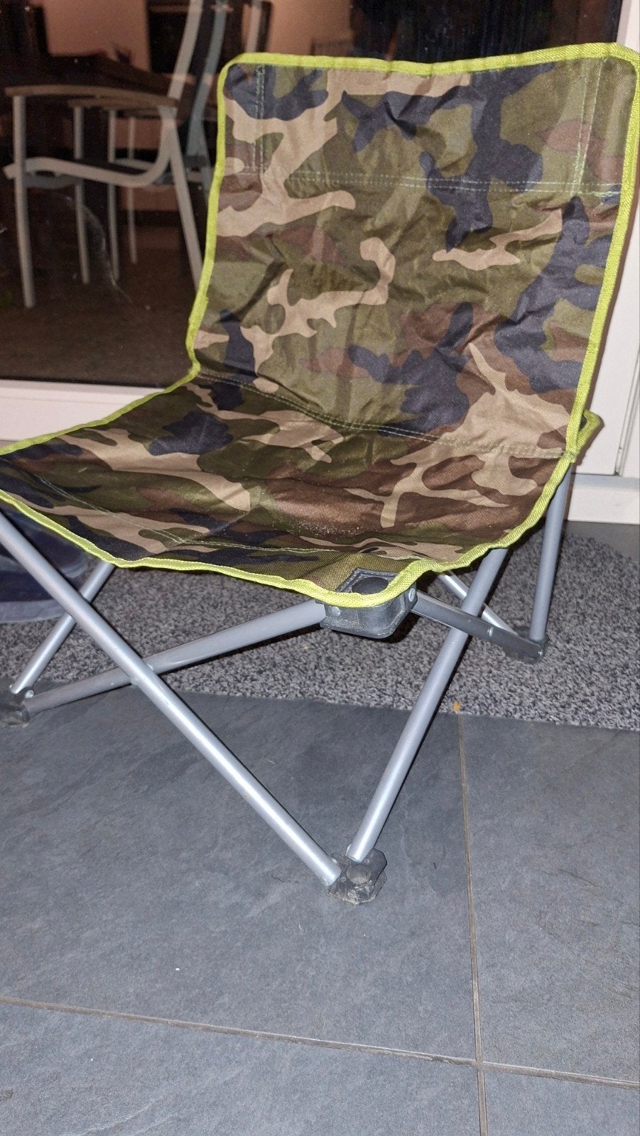 kinder Opvouwbare campingstoel - Camouflage, Kinderen en Baby's, Ophalen, Zo goed als nieuw