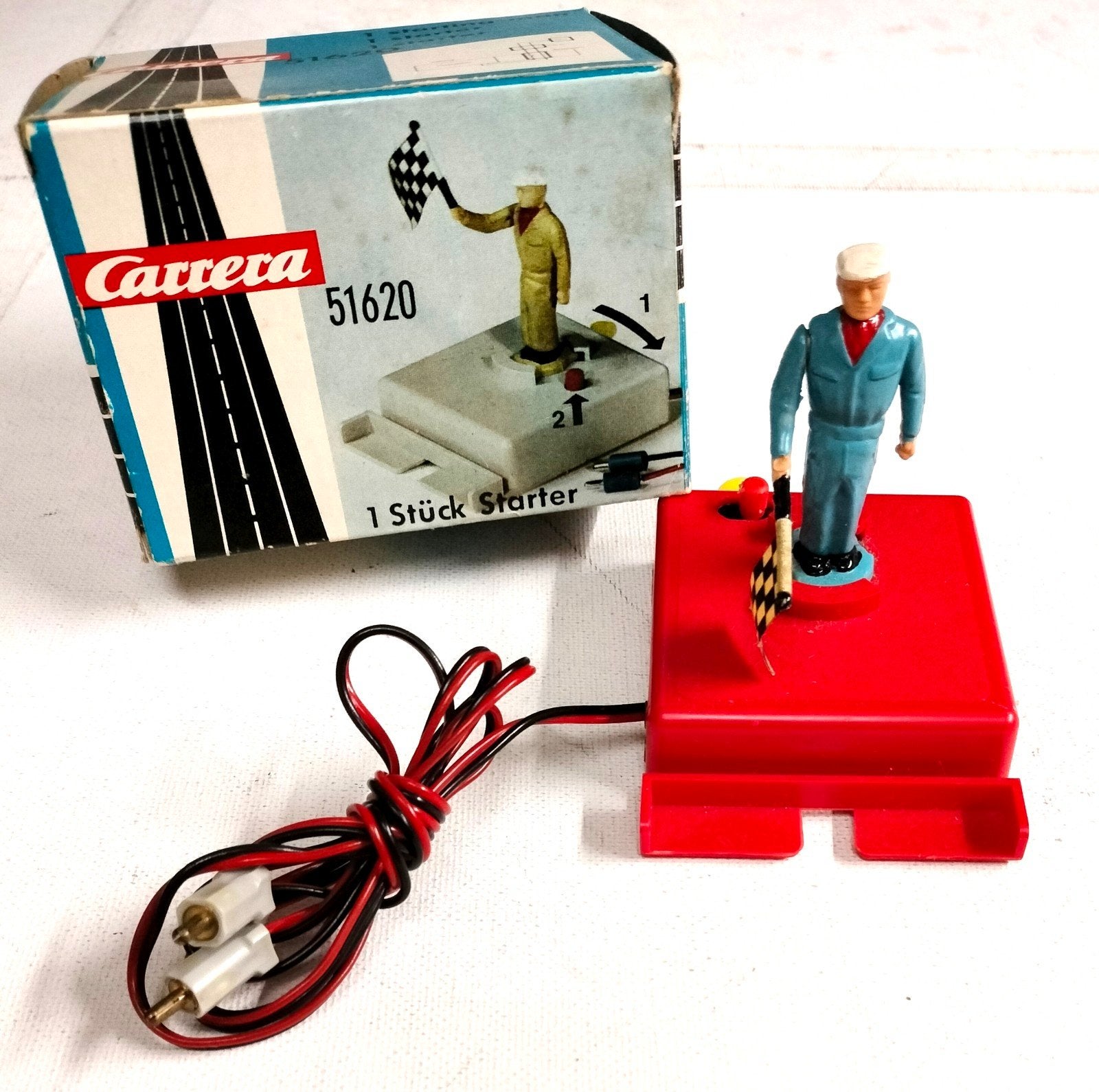 Carrera Universal racebaan startmannetje compleet nr. 51620., Kinderen en Baby's, Speelgoed | Racebanen, Elektrisch, Carrera, Ophalen of Verzenden