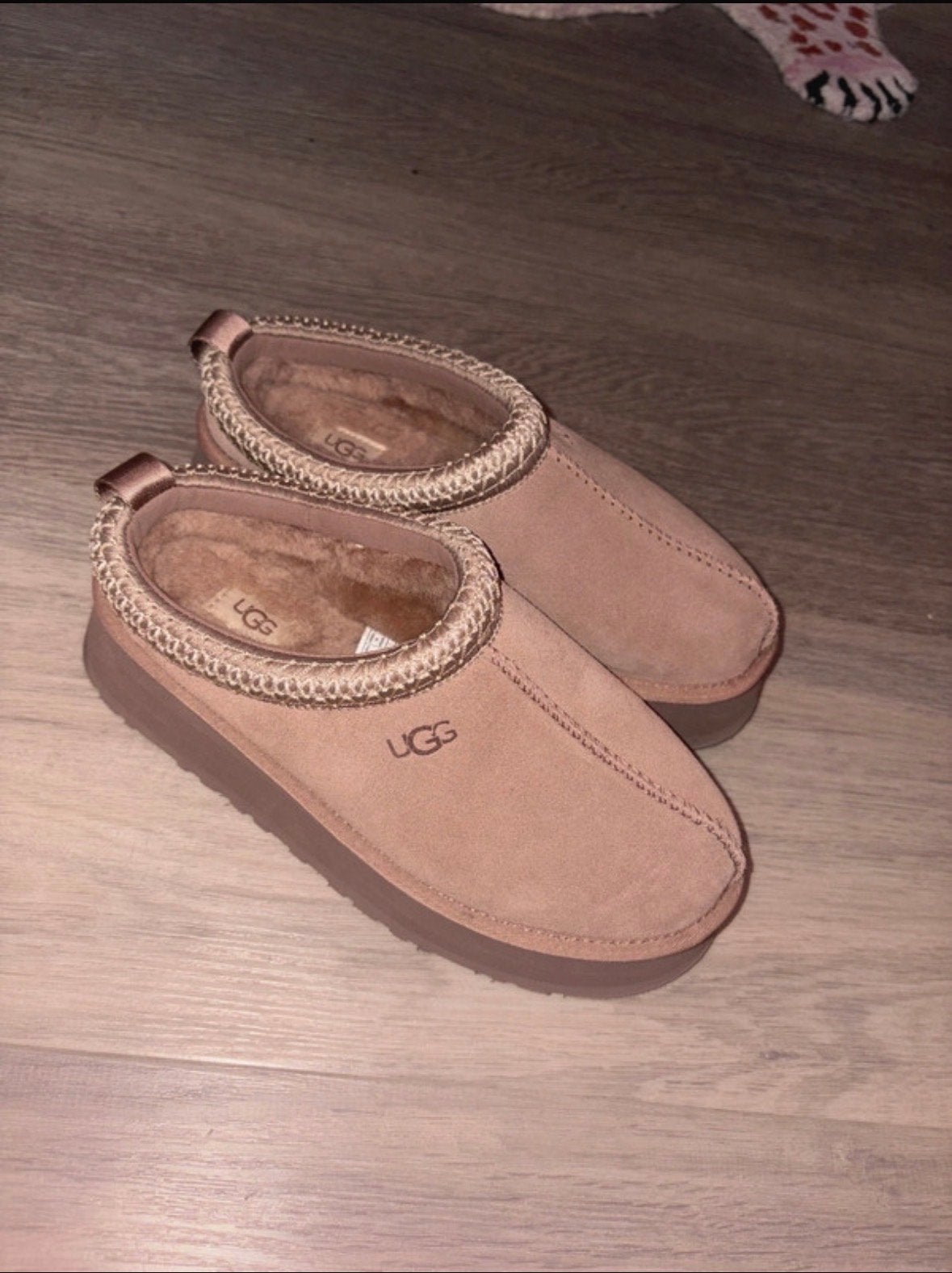 Ugg Tasmans pantoffels - Zo goed als nieuw, Kleding | Dames, Schoenen, Bruin, Ophalen of Verzenden, Zo goed als nieuw, Pantoffels of Sloffen