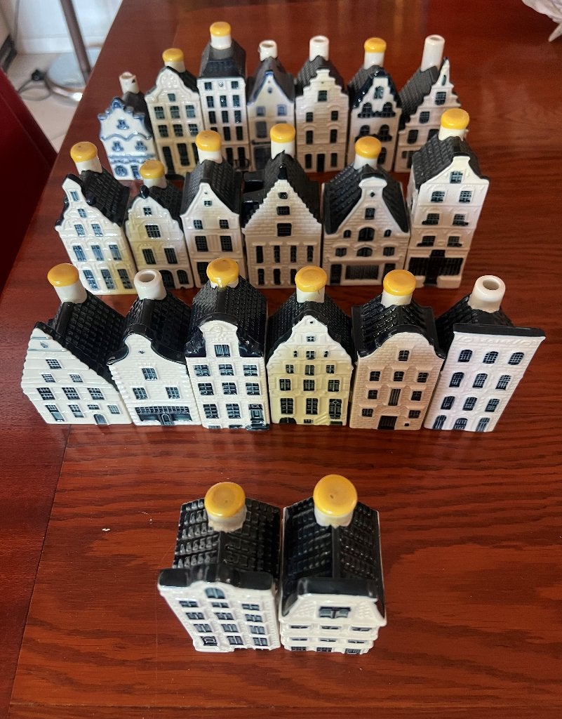 KLM huisjes, Ophalen, Zo goed als nieuw, 1 t/m 20, Gevuld