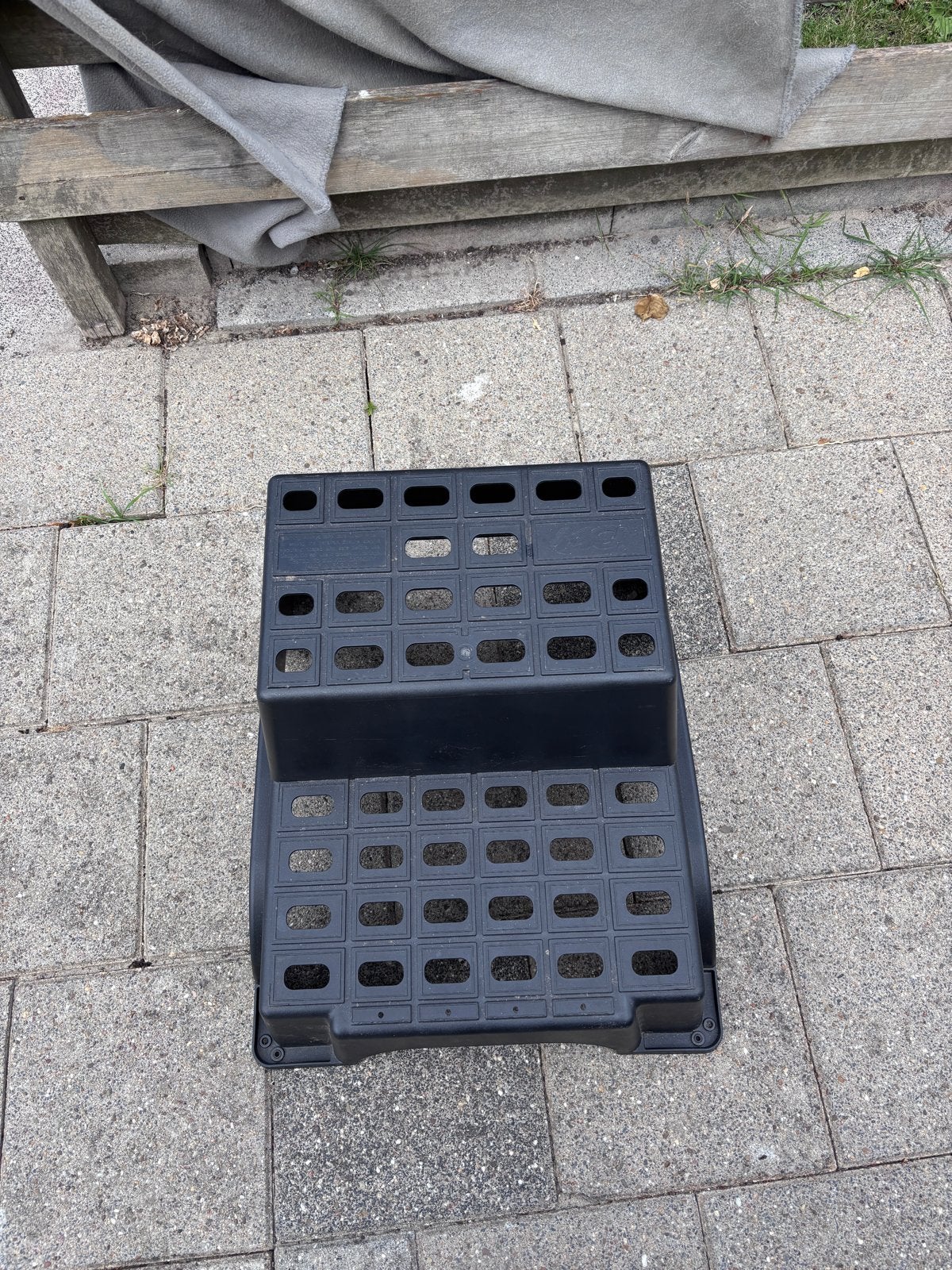 Milenco MGI Dubbele Opstap 52 cm voor Caravan/Camper, Caravans en Kamperen, Kampeeraccessoires, Ophalen, Zo goed als nieuw
