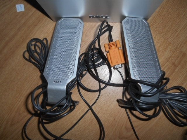 Dell geluid boxen zie scans, Computers en Software, Pc speakers, Ophalen of Verzenden, Zo goed als nieuw, Dell