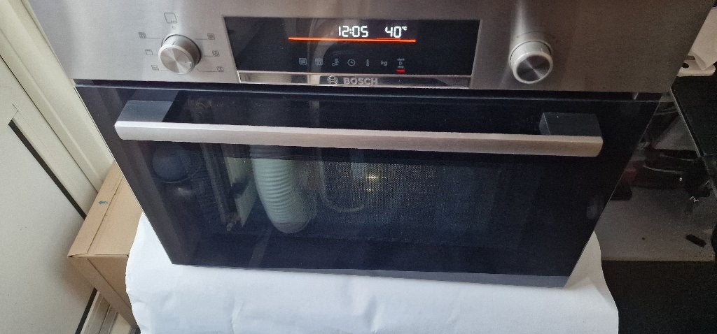 Bosch inbouw oven combi magnetron typenr CMA585GS0, Ophalen, Gebruikt, Bosch, Oven met grill