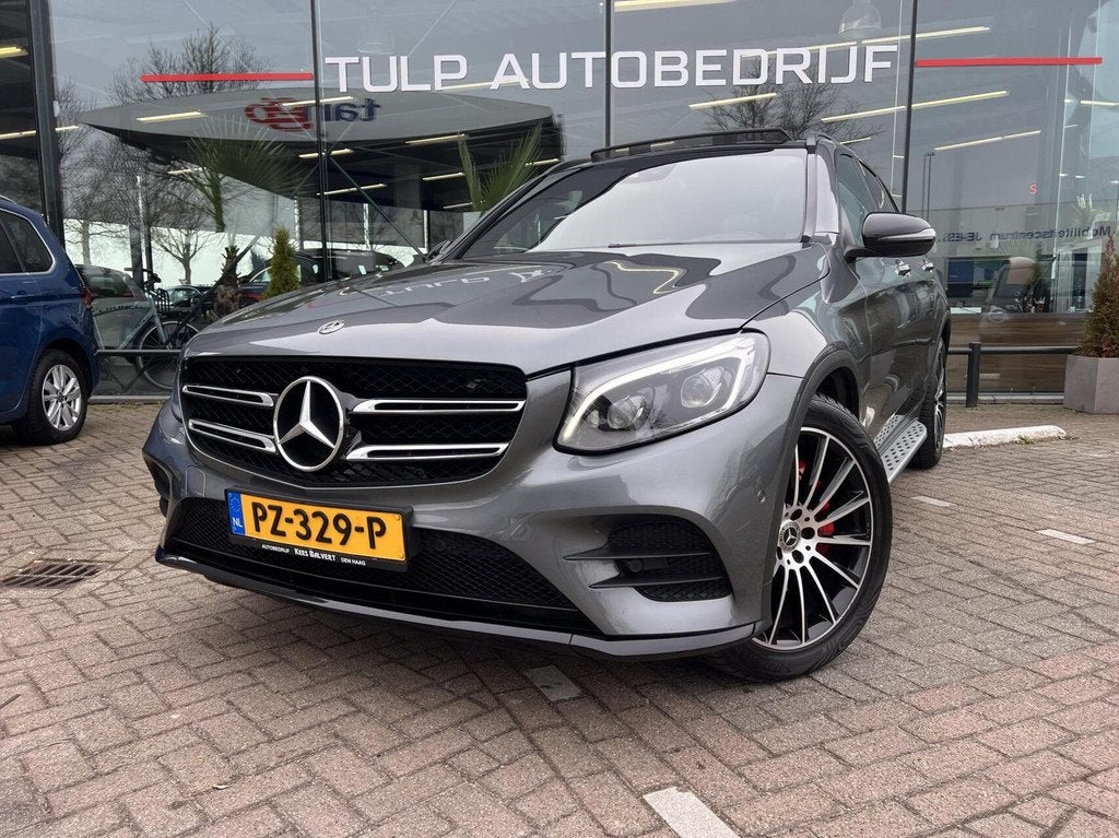 Mercedes GLC250 4MATIC Premium AMG Pano Leder Carbon NL NAP, Auto's, Automaat, 15 km/l, Gebruikt, 4 cilinders