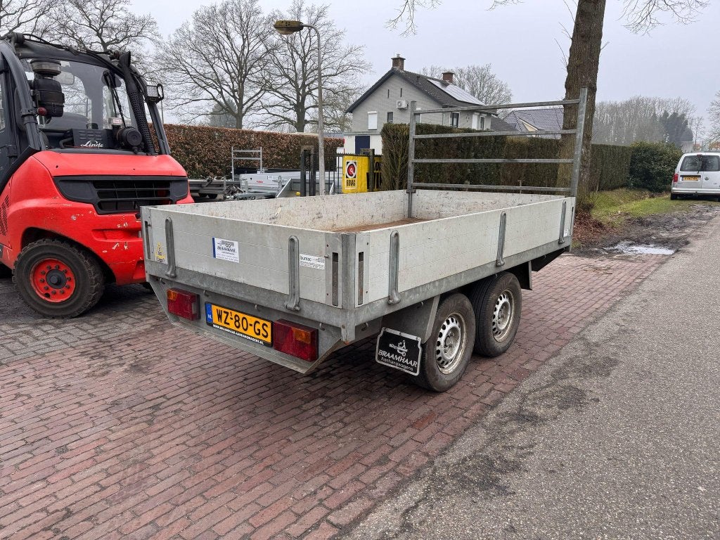 Anssems PSX plateauwagen 2000kg 280x150cm WZ-80-GS, Gebruikt