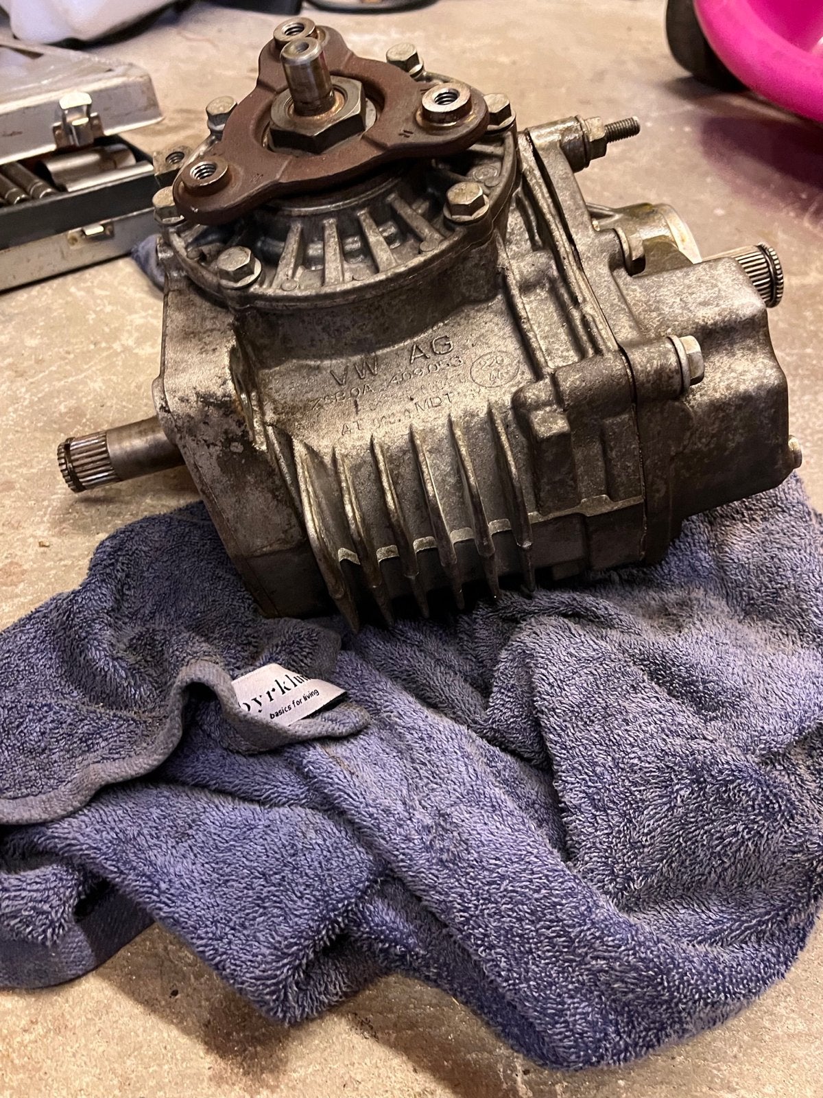 VW AG Tussenbak Differentieel 0BR 525 010 D, Ophalen of Verzenden, Gebruikt, Volkswagen