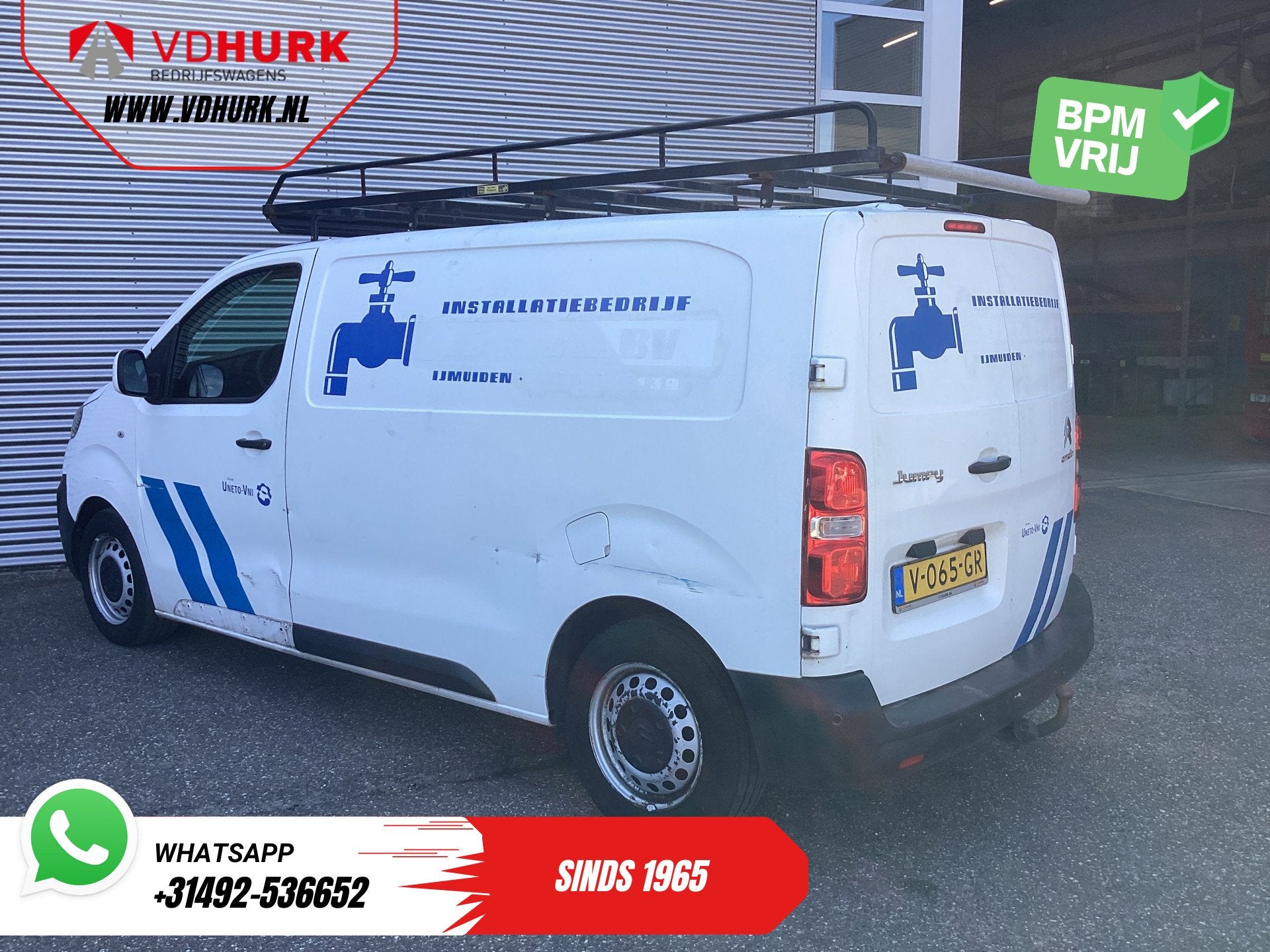 Citroën Jumpy 1.6 HDI L2 EXPORT E6 Imperiaal/ Alarm III/ Cr, Voorwielaandrijving, Stof, Gebruikt, Euro 6