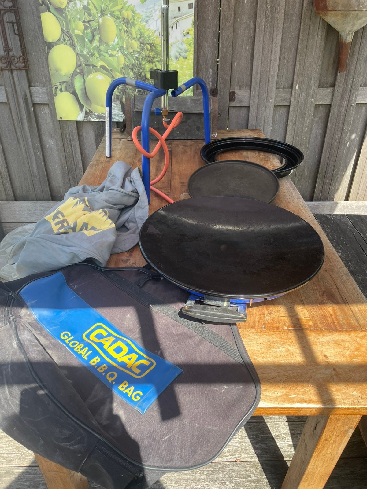 Skotelbraai cadac, Ophalen, Gebruikt, A, A
