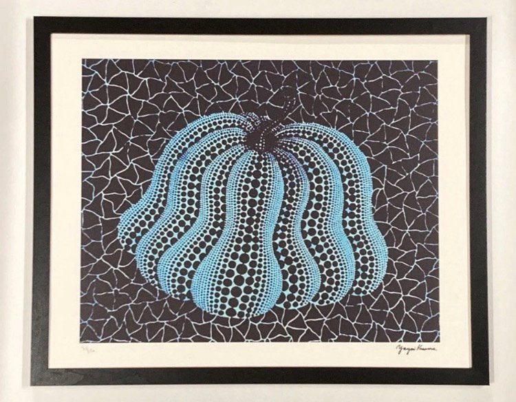 Yayoi Kusama : litho (40 bi 50 cm), Ophalen of Verzenden