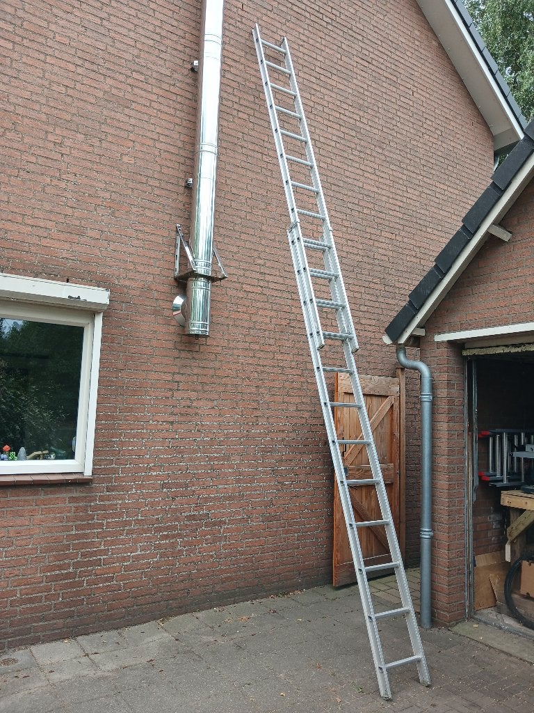 Ladder excelsior 2 delen, Ophalen, Gebruikt, Ladder, Opvouwbaar of Inschuifbaar