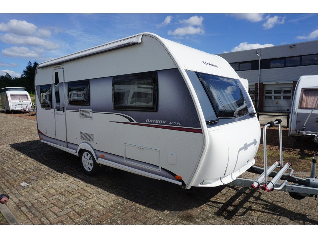 Hobby On Tour 460 HL + MOVER + LUIFEL, Standaardzit, Hobby, Schokbreker, Bedrijf