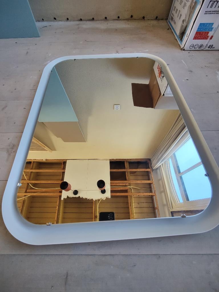 Spiegel met verlichting voor de badkamer, Ophalen, Overige typen, 50 tot 100 cm, Zo goed als nieuw