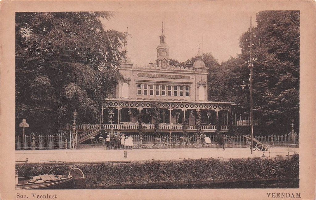 703-072-005 Soc Veenlust Veendam, Verzenden, Voor 1920, Groningen