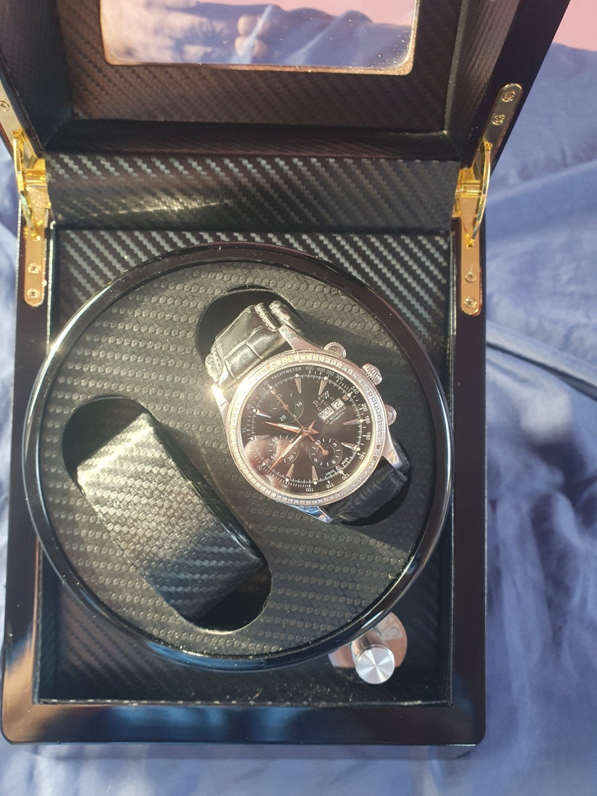 RSW Heren horloge, Overige merken, Leer, Staal, Polshorloge