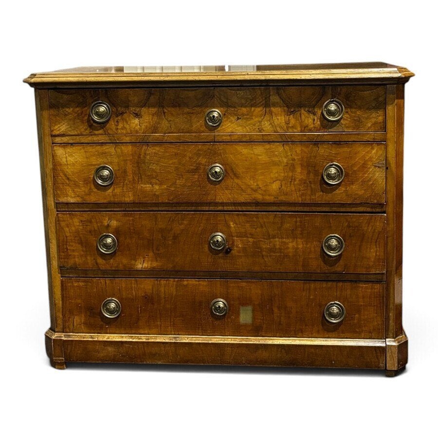 19e eeuws mahoniehouten commode, Ophalen of Verzenden