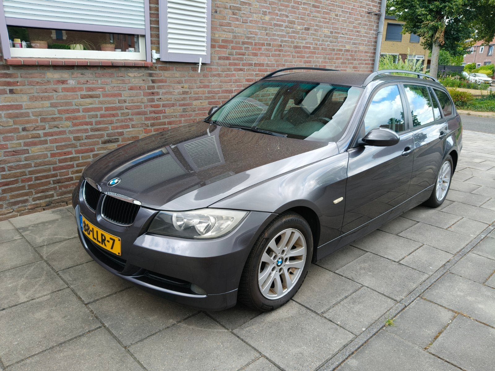 BMW 3-Serie 2.0 I 320 Touring 2005 Grijs, Auto's, 13 km/l, Euro 5, Achterwielaandrijving, 1995 cc