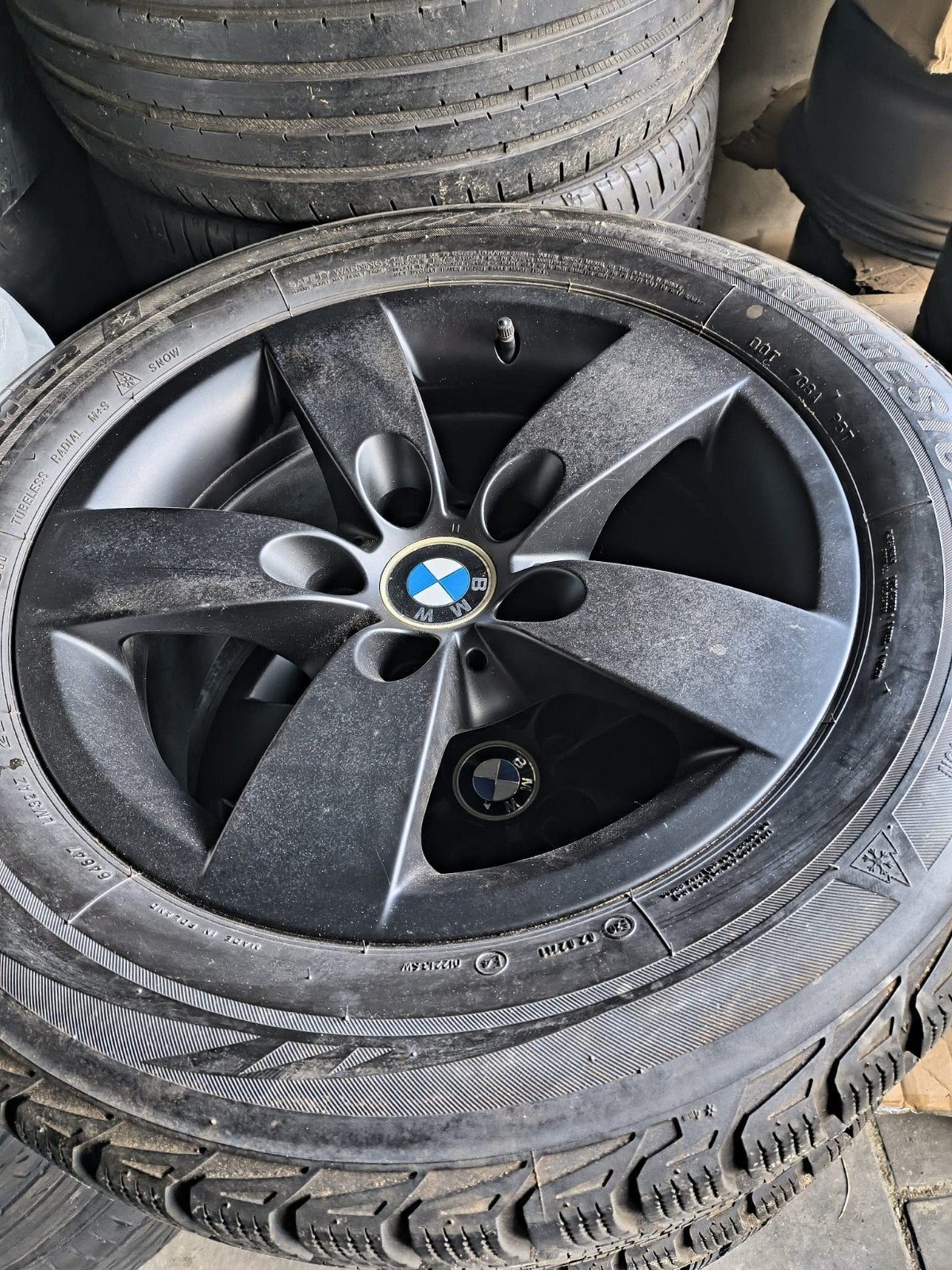 Bmw velgen 16 inch winterbanden e60 5 serie e61, Ophalen, Zo goed als nieuw