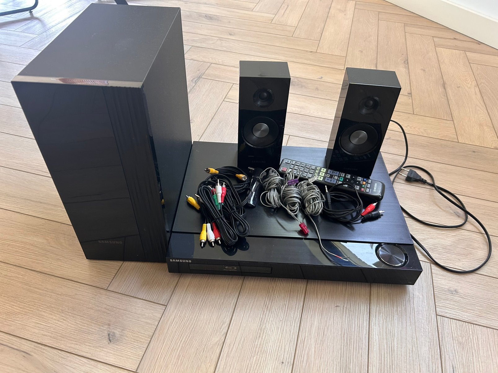 Samsung bluray Home Cinema set, Audio, Tv en Foto, Home Cinema-sets, Ophalen, Zo goed als nieuw, Overige merken, Blu-ray-speler