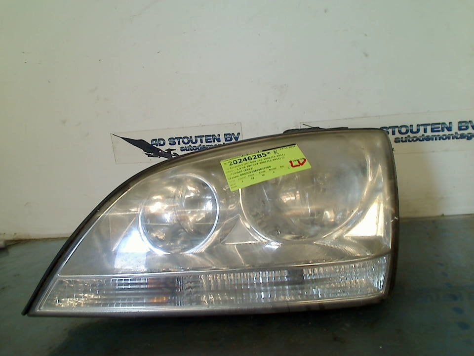 Koplamp Links Kia Sorento I (JC) (2002-08/2011-12), Info@kia.de, Kia Deutschland GmbH, Gebruikt, Theodor-Heuss-Allee 11, Frankfurt am Main 60486, , Duitsland