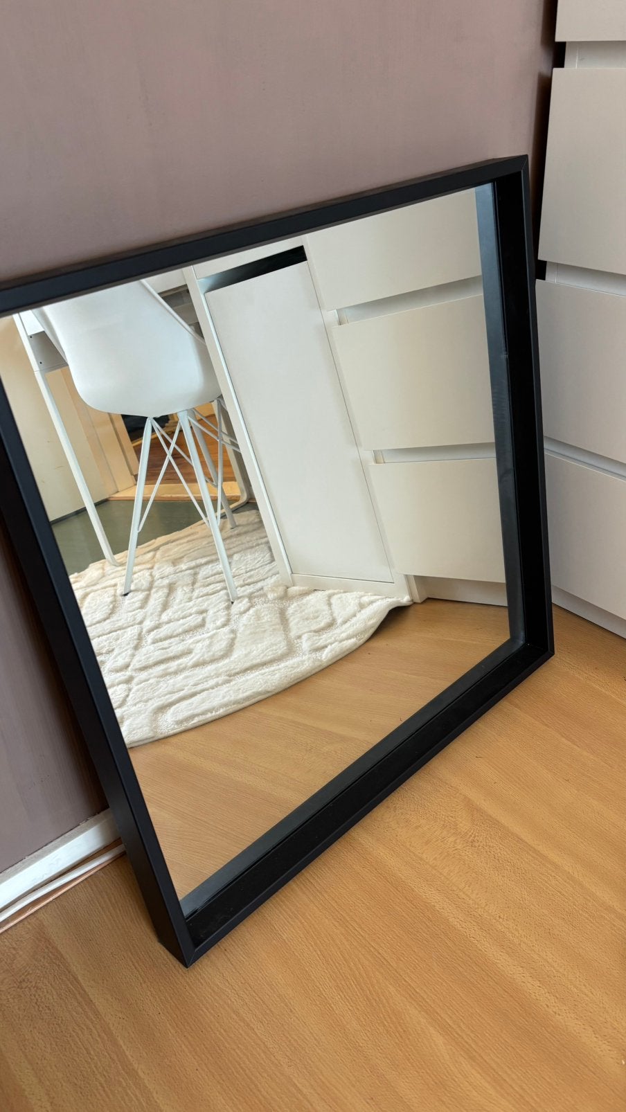 Spiegel, Ophalen, Minder dan 50 cm, Zo goed als nieuw, Minder dan 100 cm