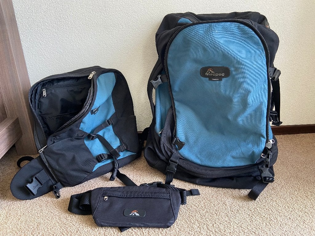 Macpac Gemini Backpac Rugtas, Ophalen, Gebruikt, Overige merken