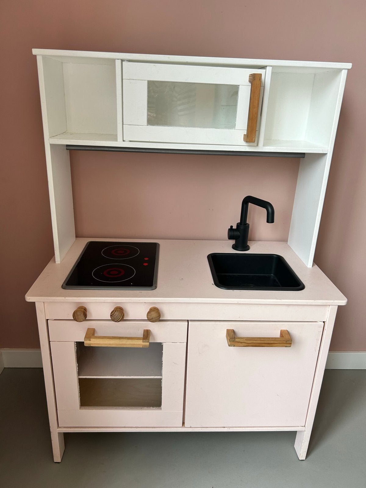 Speelkeuken ikea gepimpt, Ophalen, Gebruikt, Hout, Speelkeuken