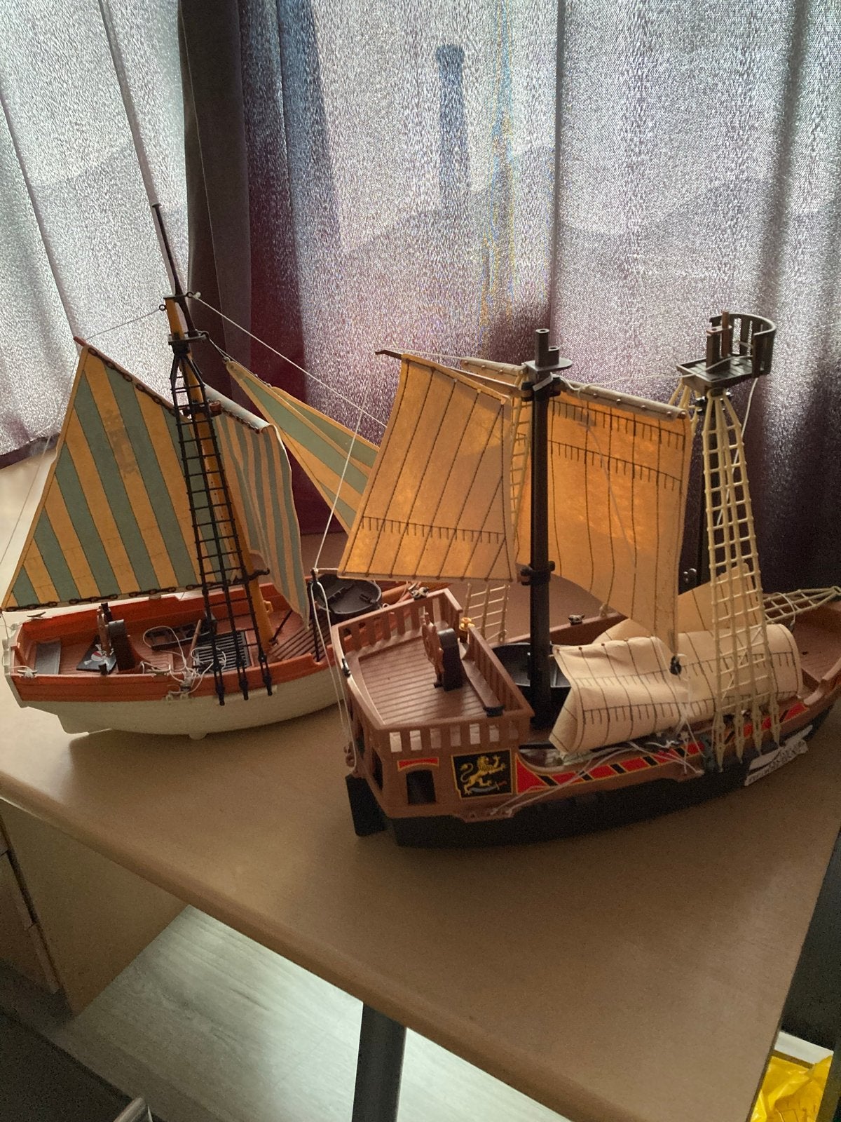 Playmobil Piratenschepen 2 stuks, Ophalen, Gebruikt