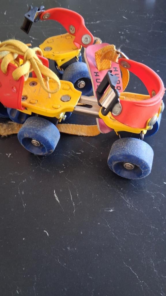 Verstelbare kinder rolschaatsen - Retro design, Ophalen of Verzenden, Verstelbaar, Gebruikt, Kinderen