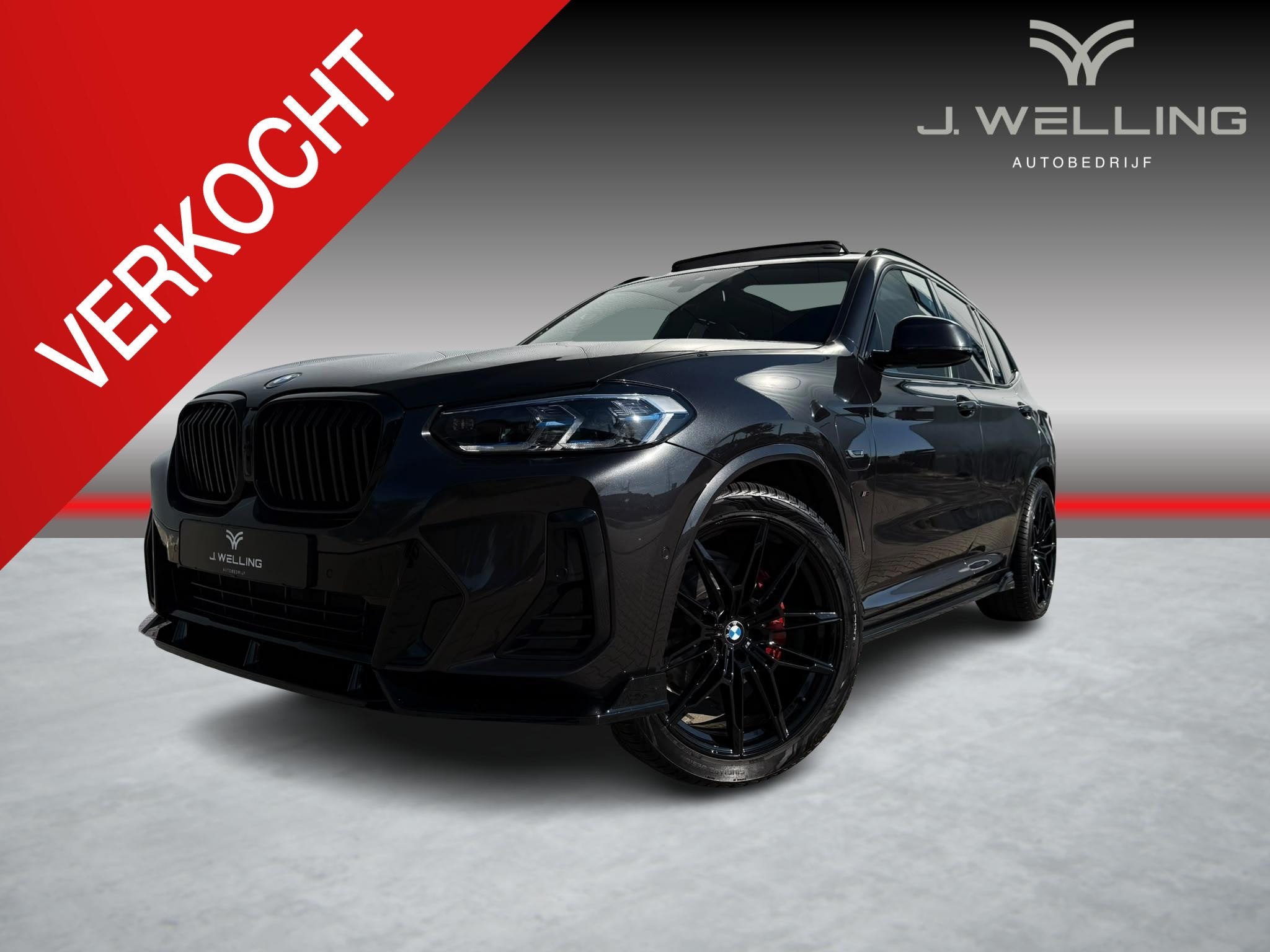 BMW X3 xDrive30e M-sport Pano HUD Tr.hk 21 inch Maxton, Auto's, 1998 cc, Gebruikt, 4 cilinders, 2000 kg