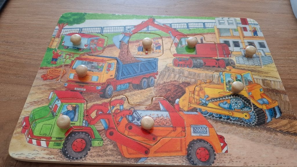 Puzzle, Ophalen of Verzenden, Minder dan 10 stukjes, Zo goed als nieuw, 6 maanden tot 2 jaar