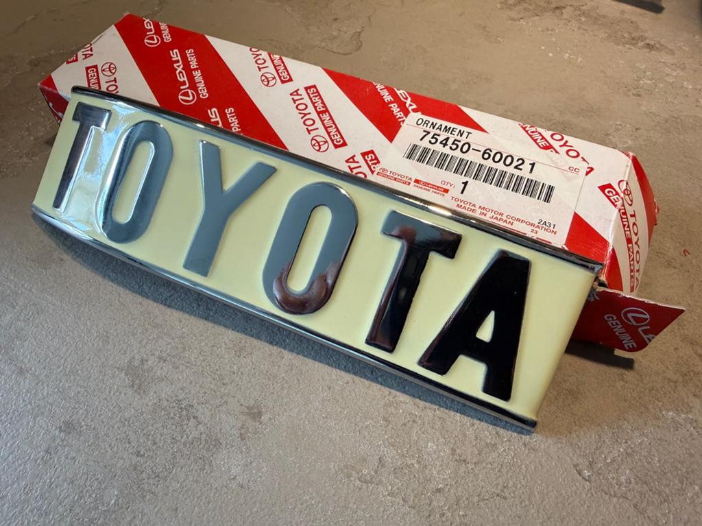 Toyota embleem, Achterklep, Ophalen of Verzenden, Toyota, Nieuw