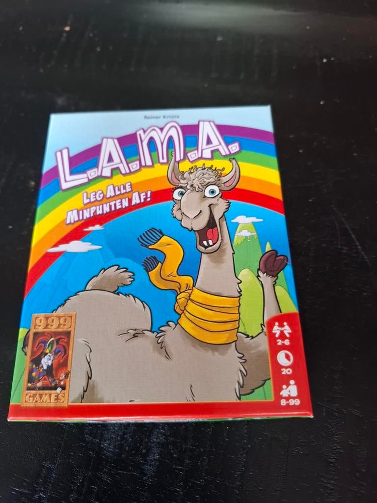 L.a.m.a. spel, Vijf spelers of meer, Ophalen of Verzenden, Nieuw, 999 games