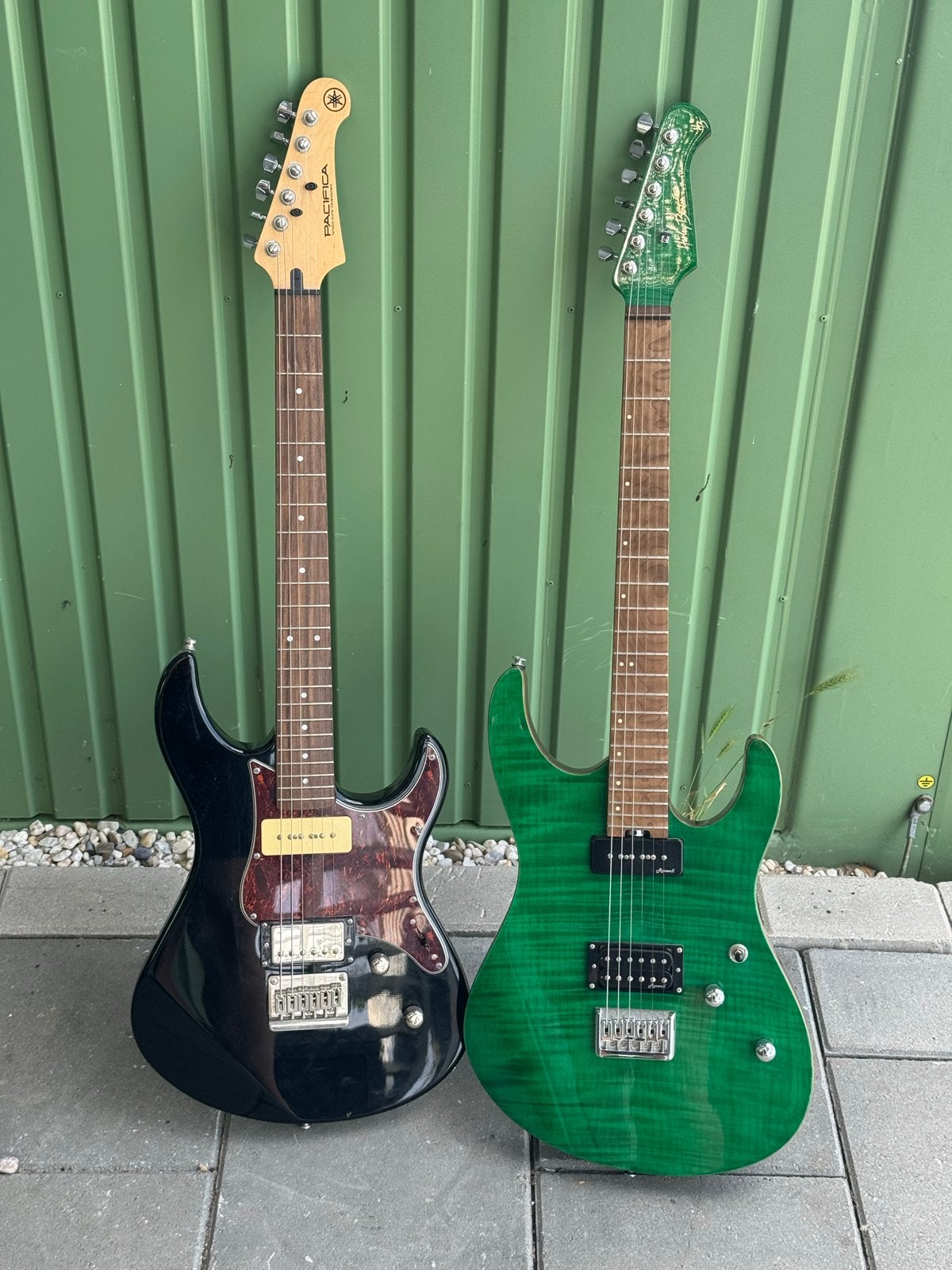 Yamaha Pacifica 311H & Harley Benton HP-42, Ophalen, Gebruikt, Solid body, Overige merken