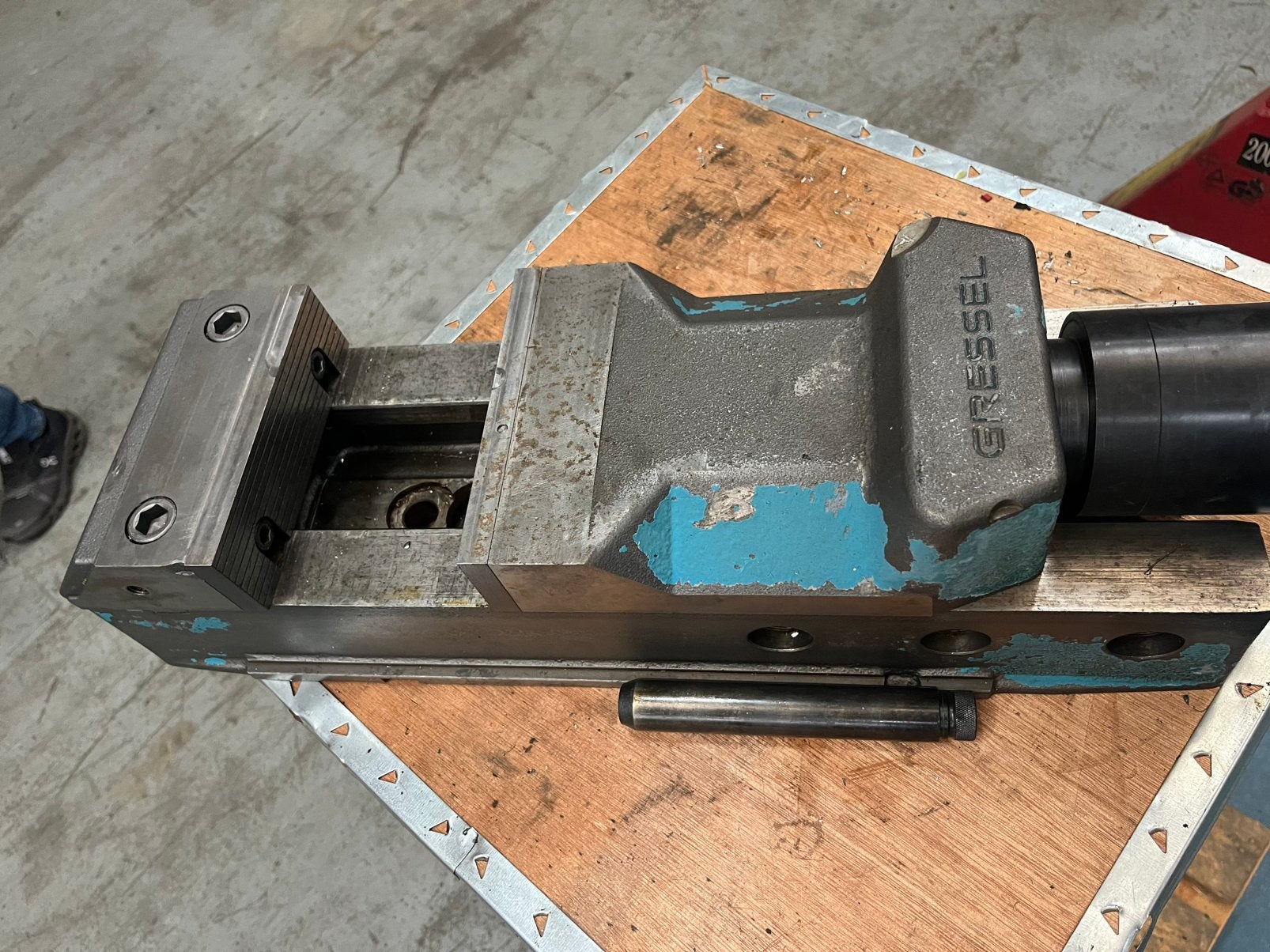 Gressel machineklem 160mm, Doe-het-zelf en Verbouw, Ophalen, Zo goed als nieuw, Elektrisch, Overige soorten