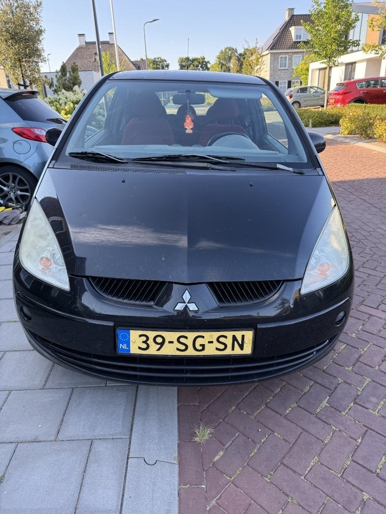 Mitsubishi Colt 1.3 Mivec CZ3 2006 Zwart, Voorwielaandrijving, Stof, Origineel Nederlands, Overige kleuren